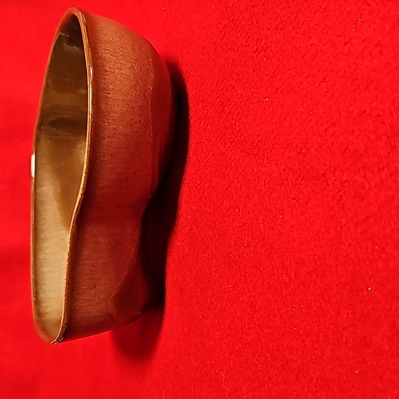 Vintage Frankoma 4N Lazy Bones 24oz Serving Plainsman Speckled Brown - Picture 2 of 7